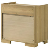 Hyland 2-Drawer Nightstand Bedside Table Natural