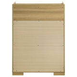 Hyland 4-Drawer Chest - Natural Wood & White