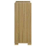 Hyland 4-Drawer Chest - Natural Wood & White