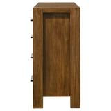 Adderley 8-Drawer Bedroom Dresser - Warm Brown