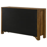 Adderley 8-Drawer Bedroom Dresser - Warm Brown