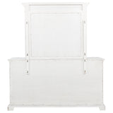 McKinney 6-Drawer Dresser with Mirror - Vintage White