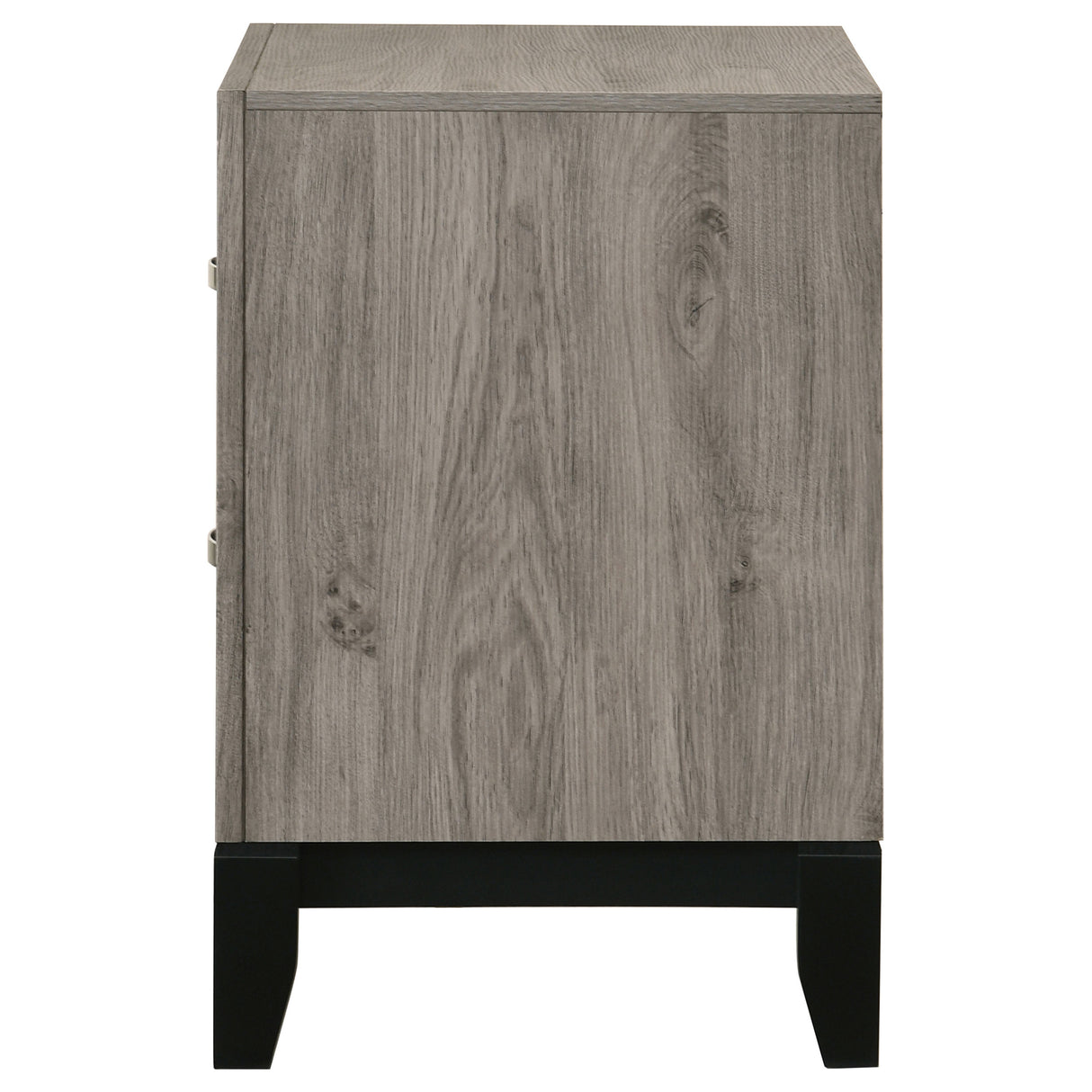 Watson 2-Drawer Nightstand Bedside Table Light Taupe