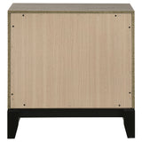 Watson 2-Drawer Nightstand Bedside Table Light Taupe