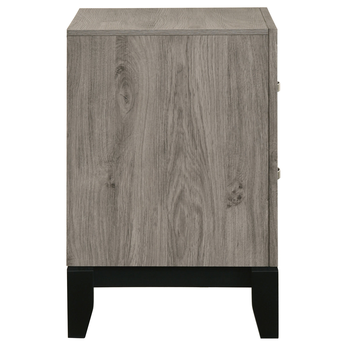 Watson 2-Drawer Nightstand Bedside Table Light Taupe