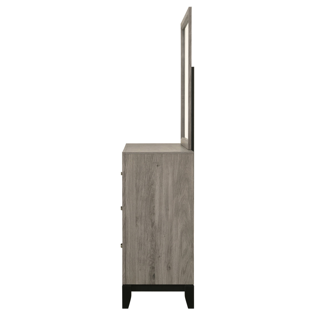 Watson 6-Drawer Dresser with Mirror - Light Taupe