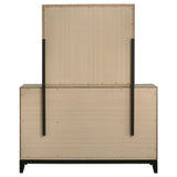 Watson 6-Drawer Dresser and Mirror, Light Taupe