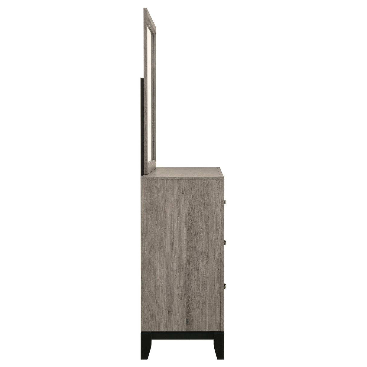 Watson 6-Drawer Dresser and Mirror, Light Taupe