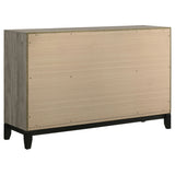 Watson 6-Drawer Bedroom Dresser Cabinet in Light Taupe