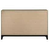 Watson 6-Drawer Bedroom Dresser Cabinet in Light Taupe