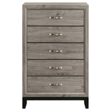 Watson 5-Drawer Chest of Drawers Light Taupe