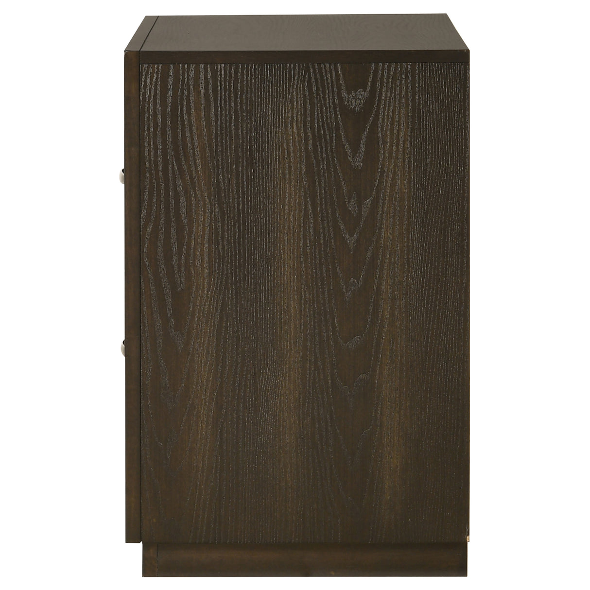 Atlas 2-Drawer Nightstand in Dark Oak