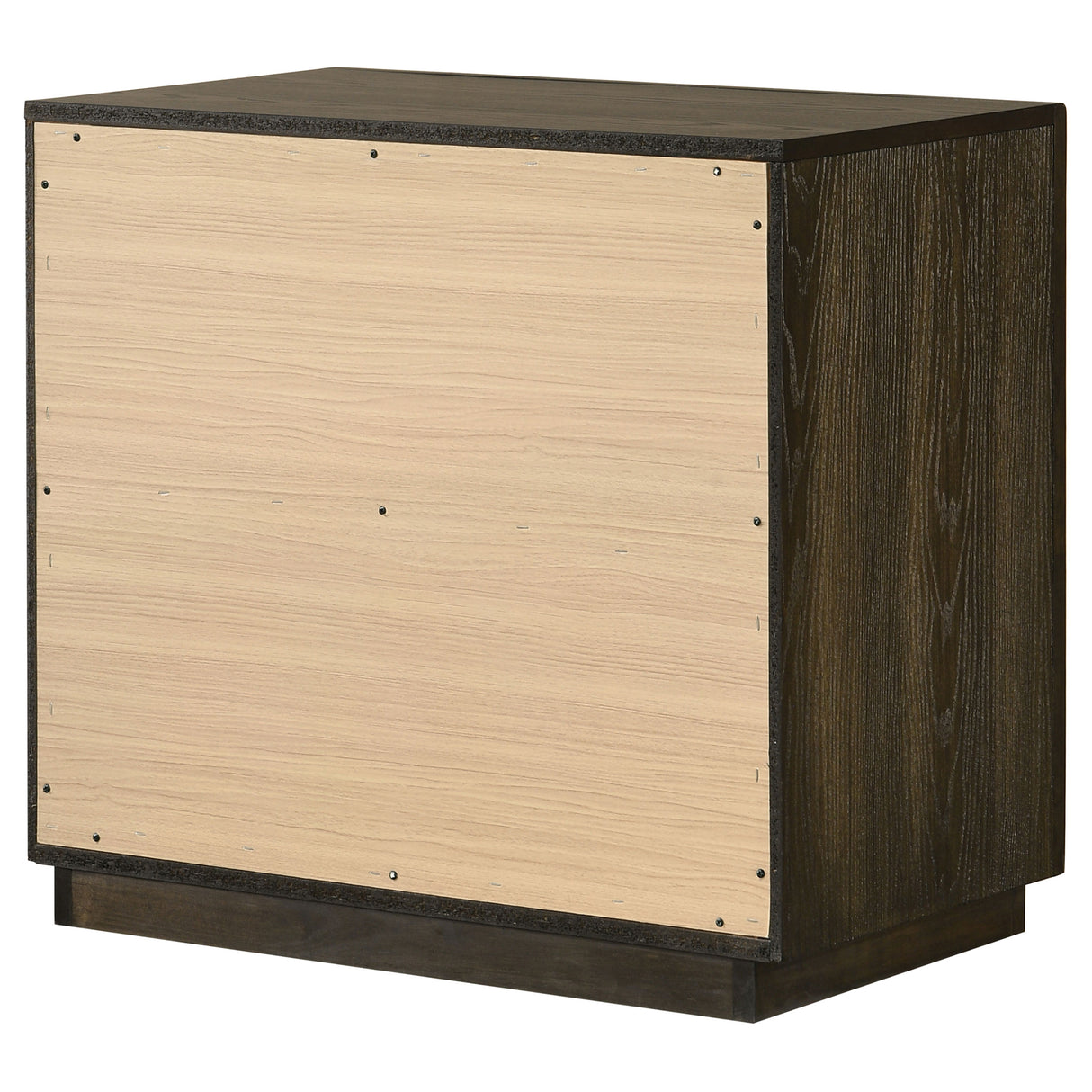 Atlas 2-Drawer Nightstand in Dark Oak