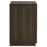 Atlas 2-Drawer Nightstand in Dark Oak