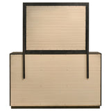 Atlas 7-Drawer Dresser and Mirror Set, Dark Oak