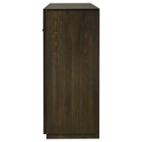 Atlas 7-Drawer Bedroom Dresser, Dark Oak