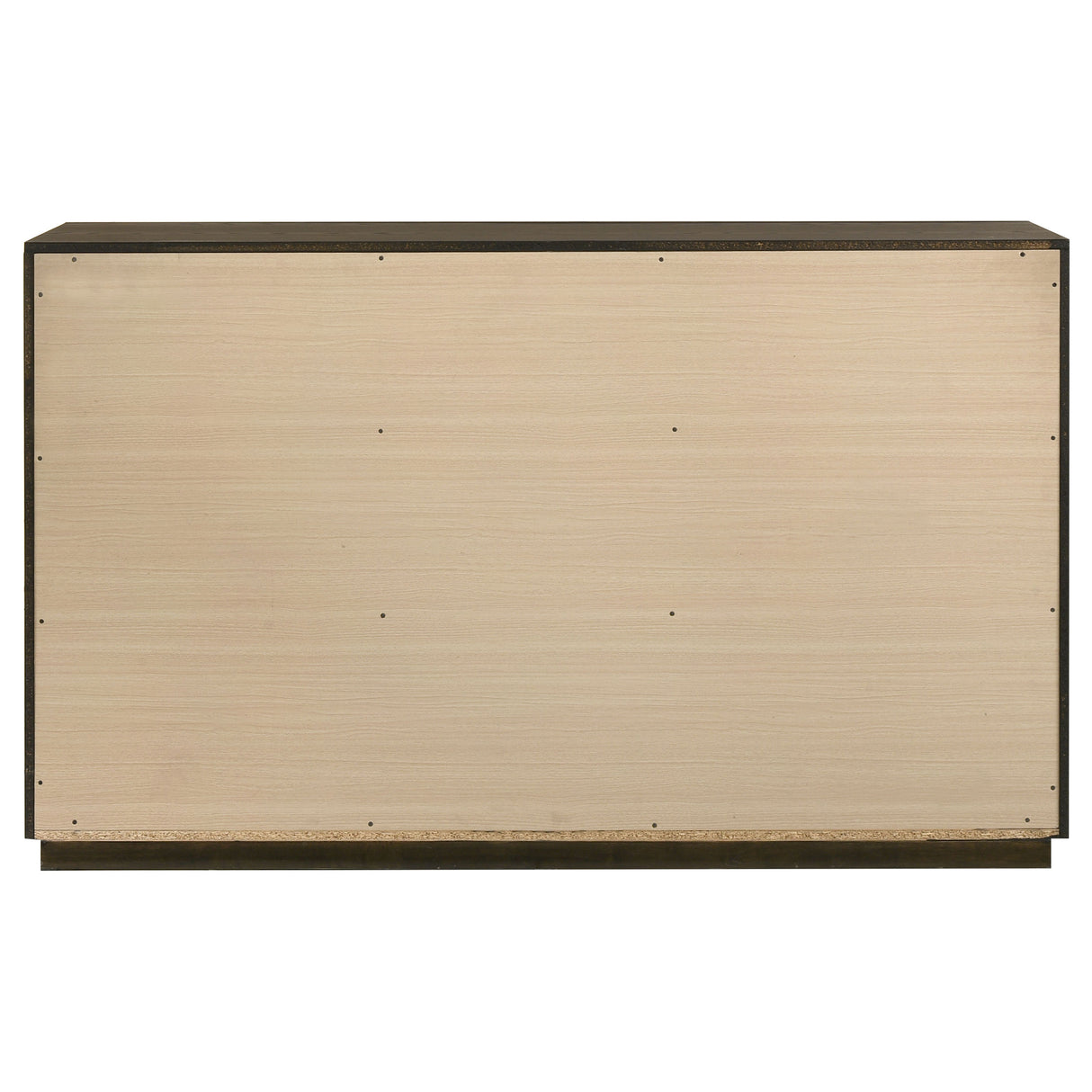 Atlas 7-Drawer Bedroom Dresser Cabinet Dark Oak
