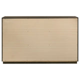 Atlas 7-Drawer Bedroom Dresser Cabinet Dark Oak