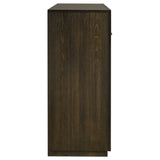 Atlas 7-Drawer Bedroom Dresser, Dark Oak