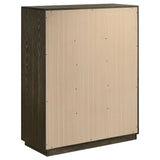 Atlas 5-Drawer Chest of Drawers, Dark Oak