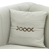 Upholstered 3 Seater Sofas Living Room Furniture (Set of 2)