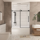 Frameless Shower Door With Handle