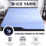 12" Refresh Hybrid Cooling GelCare Memory Foam And Coil Mattress