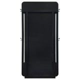 Leandro 76-Inch Full Length Floor Mirror, Burnished Black