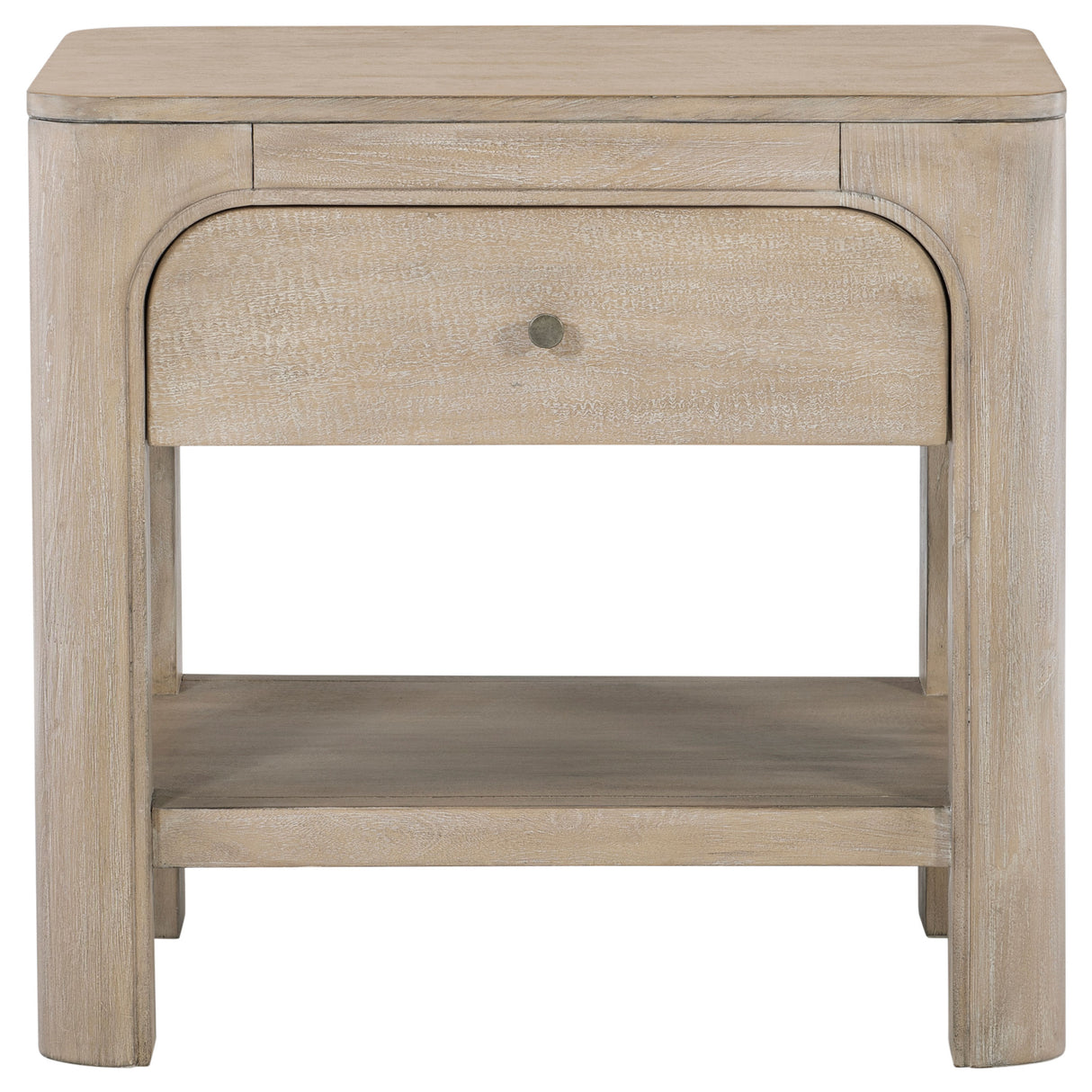 Solano 1-Drawer Nightstand - Weathered Mango