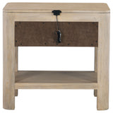 Solano 1-Drawer Nightstand - Weathered Mango