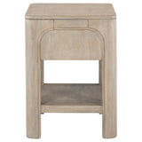 Solano 1-Drawer Nightstand - Weathered Mango