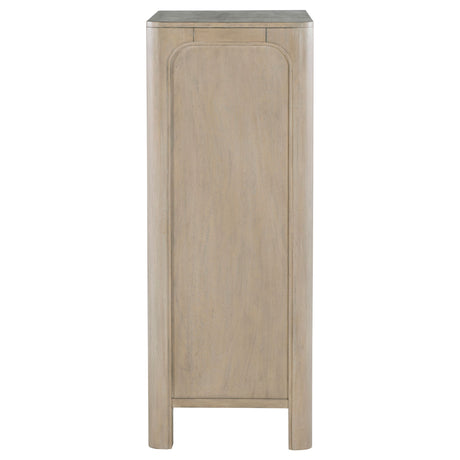 Solano 5-Drawer Chest of Drawers in Weathered Mango