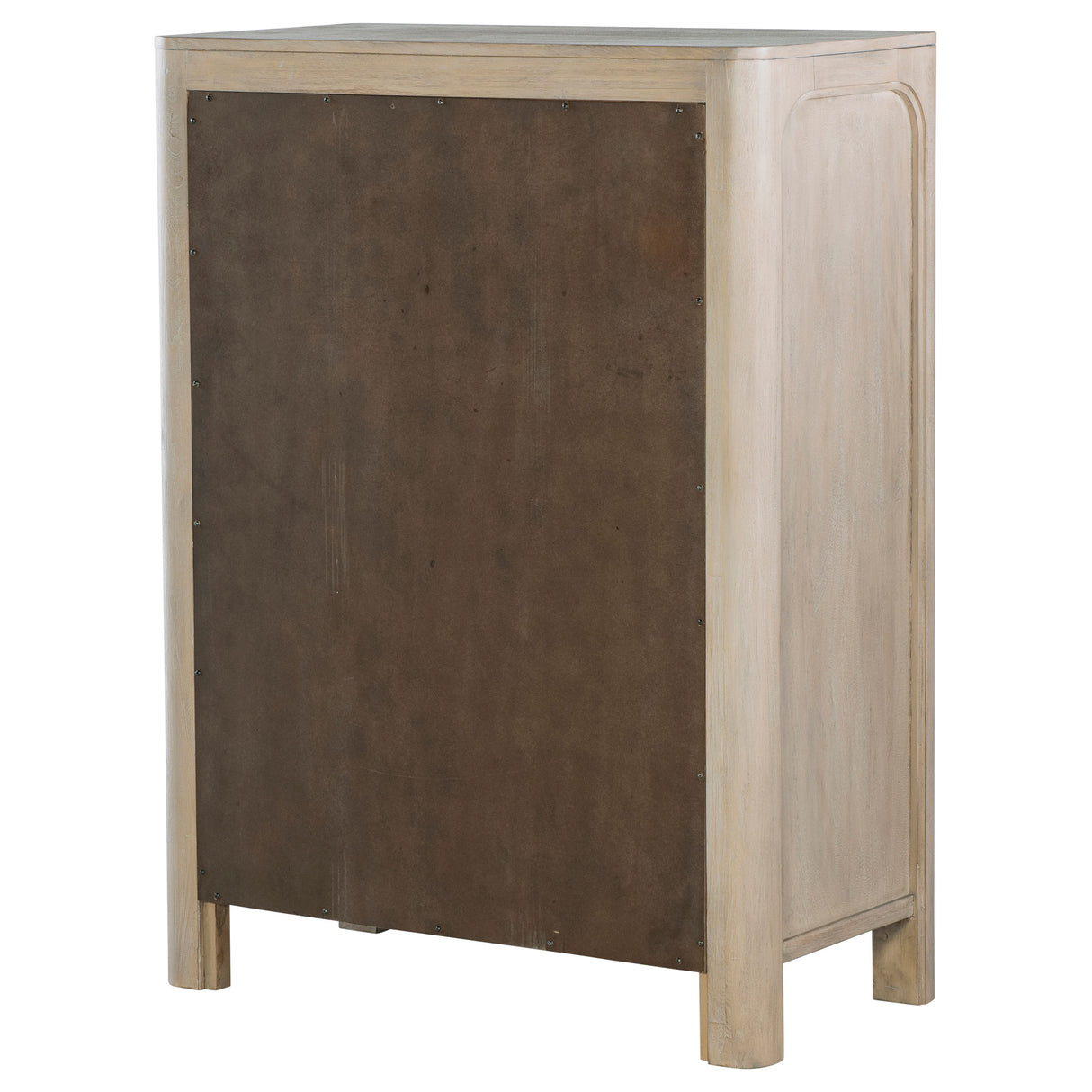 Solano 5-Drawer Chest of Drawers in Weathered Mango