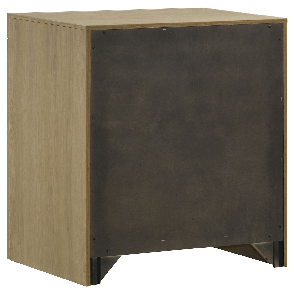 Hendricks Light Oak 1-Drawer Nightstand with Cubby