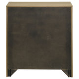 Hendricks 1-Drawer Nightstand with Cubby, Light Oak