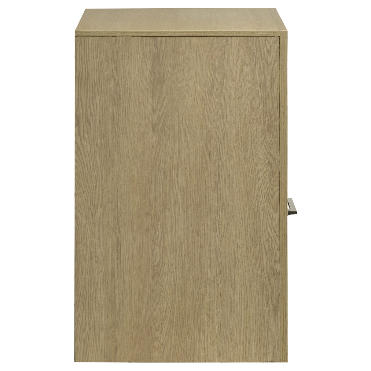 Hendricks Light Oak 1-Drawer Nightstand with Cubby