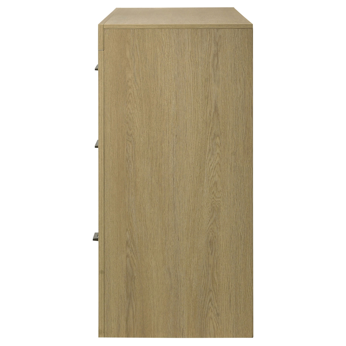 Hendricks 6-Drawer Light Oak Bedroom Dresser