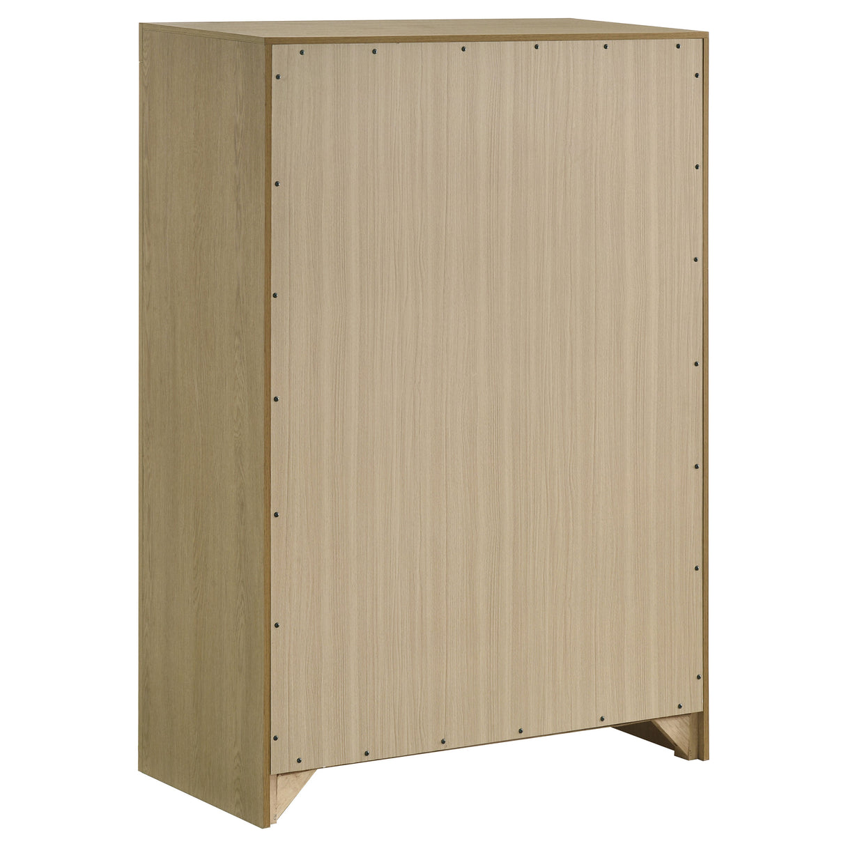 Hendricks 5-Drawer Chest of Drawers in Light Oak