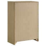 Hendricks 5-Drawer Chest of Drawers in Light Oak