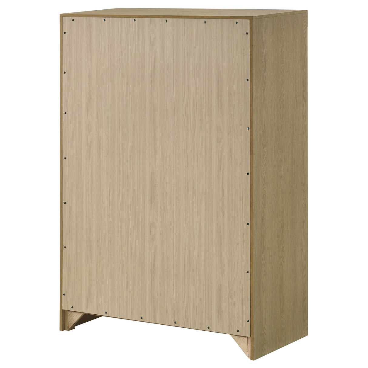 Hendricks 5-Drawer Chest of Drawers in Light Oak