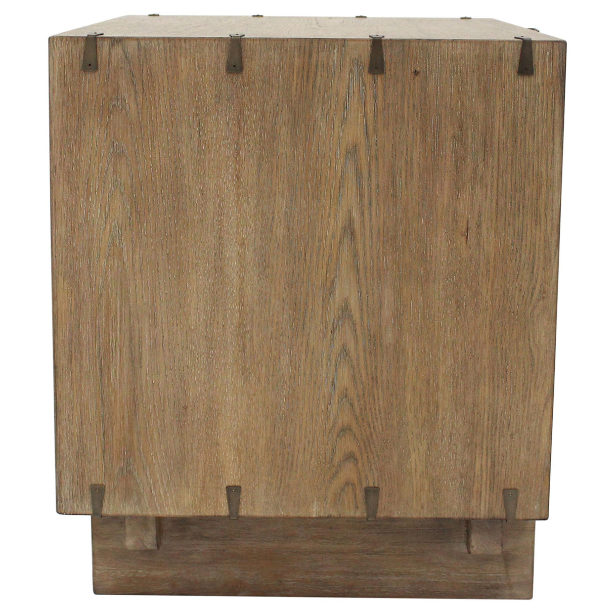 Stillwater 2-Drawer Weathered Oak Nightstand