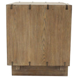 Stillwater 2-Drawer Weathered Oak Nightstand