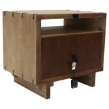 Stillwater 2-Drawer Weathered Oak Nightstand