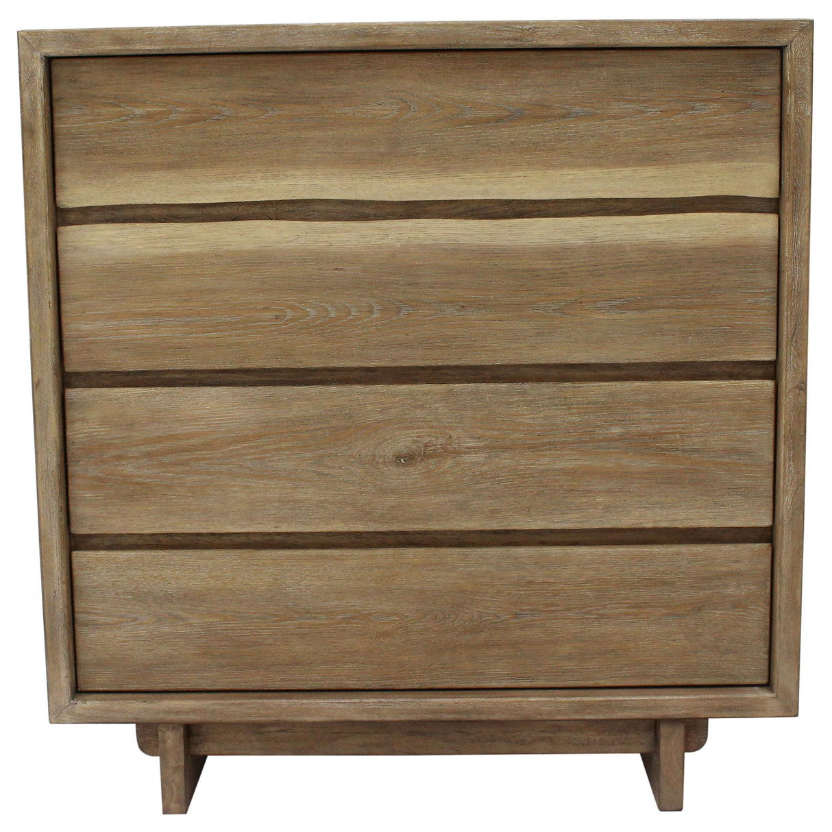 Stillwater 4-Drawer Chest in Weathered Oak
