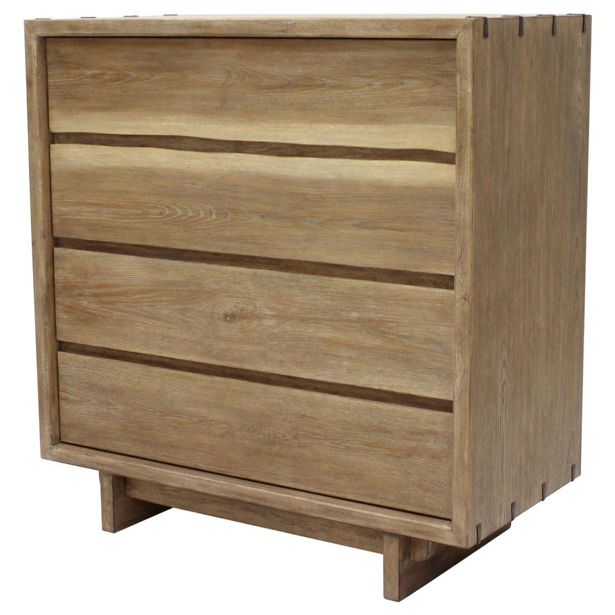 Stillwater 4-Drawer Chest in Weathered Oak