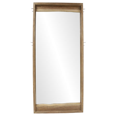 Stillwater Full-Length Floor Mirror, Weathered Oak