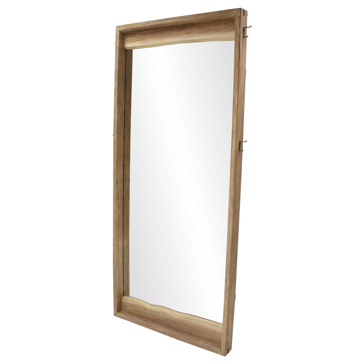 Stillwater Full-Length Floor Mirror, Weathered Oak