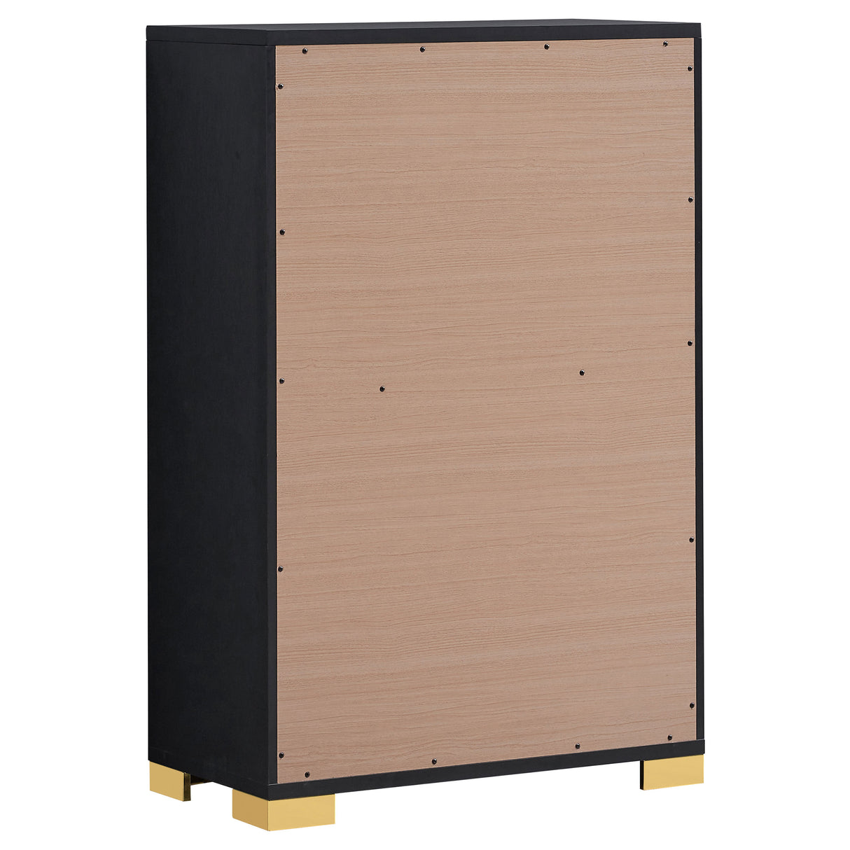 Marceline 5-Drawer Bedroom Chest, Black