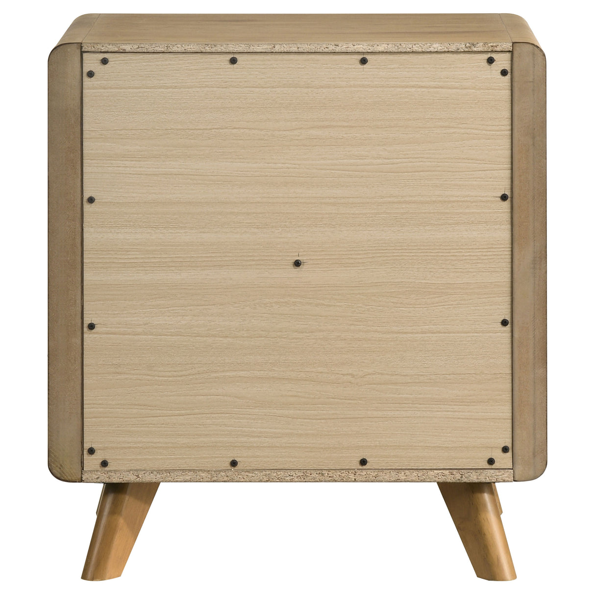 Bennett 2-Drawer Nightstand, Light Oak