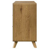 Bennett 6-Drawer Dresser Cabinet - Light Oak